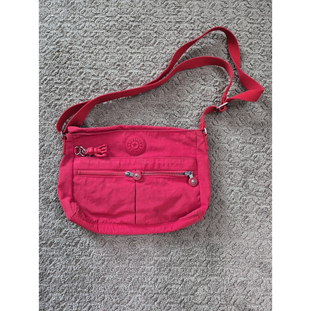 Kipling New Angie Red Crossbody Bag